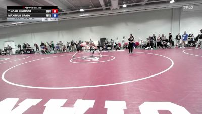 65 lbs Cons. Round 8 - Noah Nininger, Staunton River Wrestling Club vs Maximus Brady, Panther Wrestling Club RTC