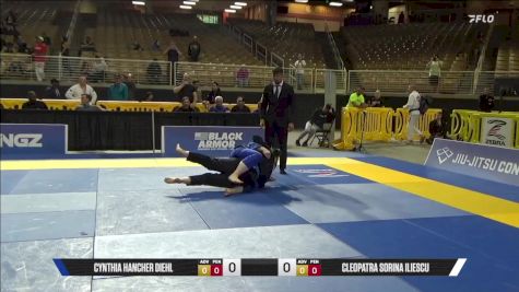 Cleopatra Sorina Iliescu vs Cynthia Hancher Diehl 2025 Pan Jiu Jitsu IBJJF Championship
