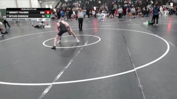 132 lbs Cons. Round 2 - Mylus Robison, Plattsmouth vs Emmett Palmer, Broken Bow Wrestling Club
