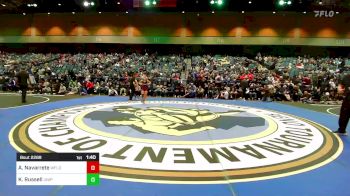 120 lbs Quarterfinal - Aleena Navarrete, West Field vs Kennedy Russell, University Prep