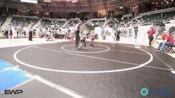 52 lbs Consi Of 4 - Jaymes Laning, Cabot Wrestling Club vs Alex Korte, Wagoner Takedown Club