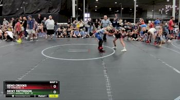 76 lbs Placement (4 Team) - Nicky Patterson, Dynasty National Team vs Geno Crooks, The Compound