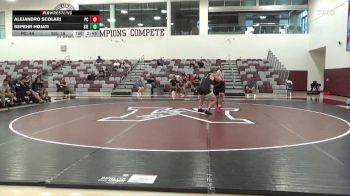 285 lbs Finals (2 Team) - Sepehr Hojati, Sierra College (White) vs Alejandro Scolari, Palomar College (RED)