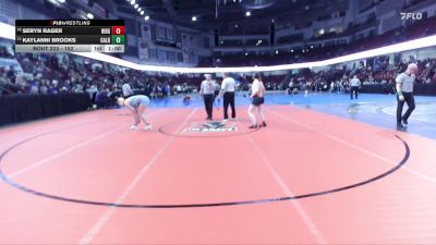 152 lbs Cons. Round 2 - Kaylanni Brooks, Caldwell vs Seryn Rager, Ridgevue
