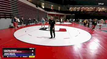 190 lbs Cons. Semi - Colten Marck, Broken Arrow Wrestling Club vs Aiden Bruce, Black Fox Wrestling