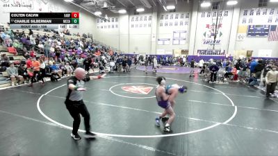 106 lbs Champ. Round 3 - Charlie Silberman, McCallie vs Colten Calvin, Father Ryan