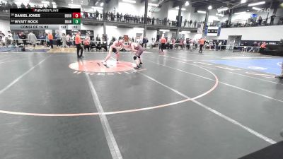 138 lbs Consi Of 16 #2 - Daniel Jones, Burnt Hills vs Wyatt Rock, Duanesburg-schoharie