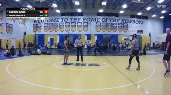 140 lbs Cons. Round 2 - Gabriel Gibbs, Wiregrass Ranch vs Edward Sosa, Bell Creek