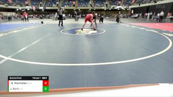 144 lbs Quarterfinal - Bennett Westfallen, Prospect vs Jalen Byrd, Lincoln-Way Central