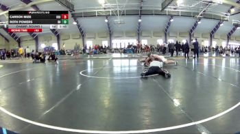 184 lbs Champ. Round 1 - Carson Mize, Ohio State Unattached vs Roth Powers, Boilermaker RTC