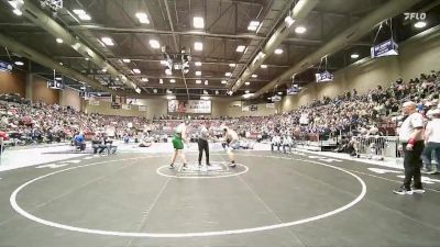 1A 215 lbs Quarterfinal - Boedy Morrison, Piute vs McKay Pierson, Bryce Valley