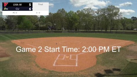 Replay: UVA Wise vs Coker - DH | Apr 1 @ 12 PM