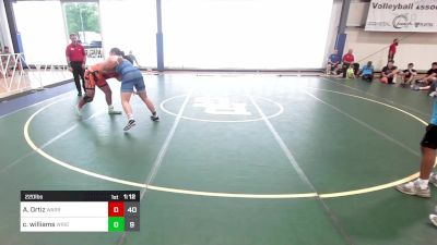 220 lbs Rr Rnd 1 - Alan Ortiz, Warrior RTC vs Camden Williams, Wright Way Wrestling