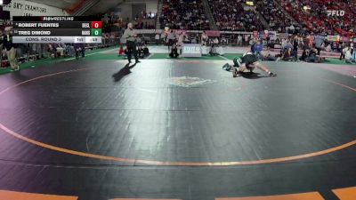 3A 285 lbs Cons. Round 3 - Robert Fuentes, Declo vs Treg Dimond, Hansen