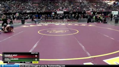 107 lbs Cons. Round 4 - Daniele Holt, Canyon Ridge vs Dora Galindo, LaGrande