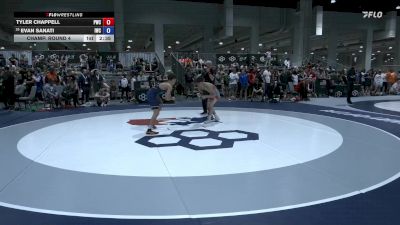 57 lbs Champ. Round 4 - Tyler Chappell, Pittsburgh Wrestling Club vs Evan Sanati, Integrity Wrestling Club