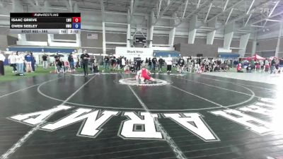 165 lbs Cons. Round 5 - Isaac Grieve, Legion Wrestling Club vs Owen Seeley, Northside Wrestling Club