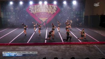 Cheer Tyme - Legacy [2026 L4 Senior Open Coed - D2 Day 2] 2026 Spirit Sports Hershey Nationals