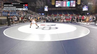 120 lbs Cons. Sub-rd Of 32 - Micah Garcia, CA vs Dalton Stragand, PA