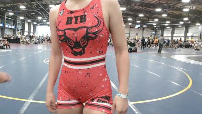 114 lbs Rr Rnd 2 - Sophia Beanner, Indiana Outlaws Purple vs Kaila Keesecker, Become The Bull