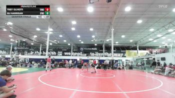 128 lbs Quarterfinal - Trey Olivetti, Team Nauman DC United - HSC vs Eli Harrigan, Sly Fox WC - HSC