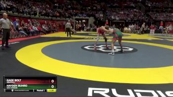 D3-165 lbs Quarterfinal - Hayden Buhro, Oak Harbor vs Gage Bolt, Westfall