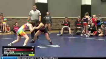 110 lbs Round 5 (12 Team) - Angie Bianchi, Badger Girls vs Drea Kruse, Nebraska Wrestling Academy
