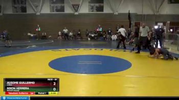 61 lbs 1st Place Match - Ausome Guillermo, CVBJJ vs Nixon Herrera, Rough House