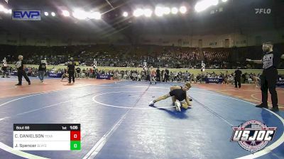 84 lbs Quarterfinal - CAMDEN DANIELSON, Texas Elite Wrestling vs Jed Spencer, SlyFox Wrestling Academy