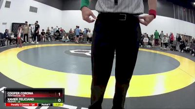 60 lbs Quarterfinals (8 Team) - Cooper Corona, Team Gotcha vs Xavier Feliciano, Triumph