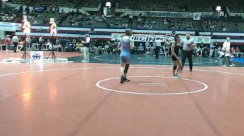 106 lbs Champ Round 1 (16 Team) - Brayden Mccracken, Richlands vs Kaitlyn Robinson, Granby