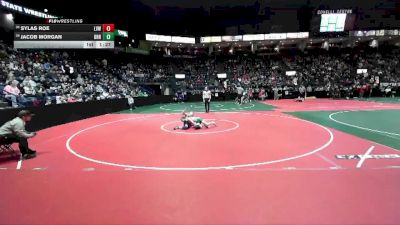 90 lbs Champ. Round 1 - Jacob Morgan, BRN3 vs Sylas Roe, LVW2