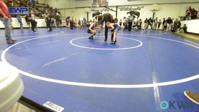 70 lbs Rr Rnd 2 - Mason Woolman, Pryor Tigers vs Jake Potts, Wagoner Takedown Club