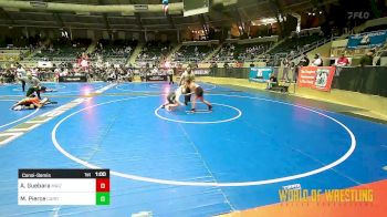 130 lbs Consolation - Aaliah Guebara, Maize vs Major Pierce, Cardinal Wrestling Club