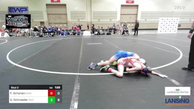 74 lbs Rr Rnd 1 - Frederick Schanen, Askren Wrestling Academy - (C) vs Gage Schroeder, MWC Wrestling Academy