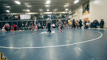 115 lbs 9th Place Match - Faith Sebastian, St. Pius X (Festus) vs Analeigh Bruce, Centralia