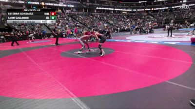 120-2A Cons. Round 1 - Aden Gallegos, Sierra Grande/Centennial vs Esteban Gonzalez, Yuma
