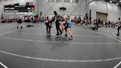 165 lbs Round 3 (6 Team) - Jerry Richards, Palm City Thundercats vs Matt Casey, Savage WA White