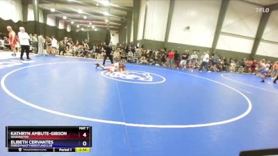 135 lbs Round 2 - Kathryn Ambute-Gibson, Washington vs EliBeth Cervantes, FordDynastyWrestlingClub