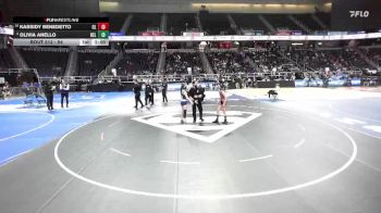 94 lbs Cons. Round 2 - Kassidy Benedetto, Chautauqua Lake-6 vs Olivia Anello, Bellport-11