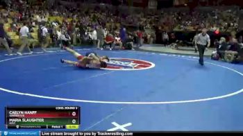 149 lbs Cons. Round 3 - Maria Slaughter, Holt vs Caelyn Hanff, Warrenton