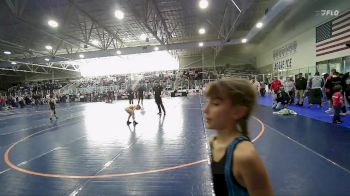 70 lbs Quarterfinal - Sawyer Shelton, Evanston Elite Wrestling vs Lillian Sagastume, Westlake Wrestling Club