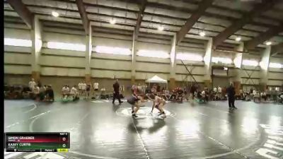132 lbs Round 1a - Simon Graeber, IDAHO1 vs Kasey Curtis, UTAH2