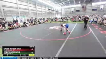 94 lbs Placement Matches (8 Team) - Jacob Benson-Vick, Minnesota Red vs Trenton Richwine, Kansas Blue