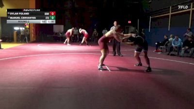 215 lbs Round 2 - Manuel Cervantes, South Tama County vs Dylan Foland, Denver