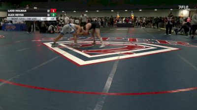 190 lbs Consi Of 4 - Ladd Holman, UT vs Alex Reyes, NJ