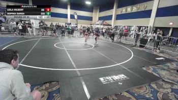 109 lbs Round Of 32 - Leila Hilbert, One Academy vs Sophia Garza, Scrap Yard Garage