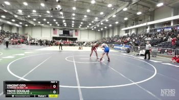 190 lbs Round 2 (3 Team) - Vincent Cito, Plainedge Sr High vs Troye Douglas, Saratoga Springs Sr HS