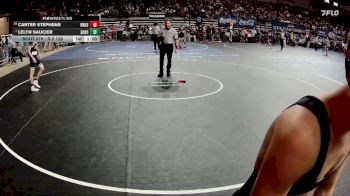 D 2 120 lbs Cons. Round 3 - Carter Stephens, Brusly vs Lelyn Saucier, Sam Houston