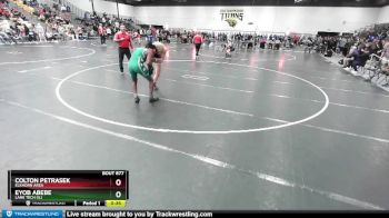 175 lbs Cons. Round 4 - Colton Petrasek, Elkhorn Area vs Eyob Abebe, Lane Tech (IL)